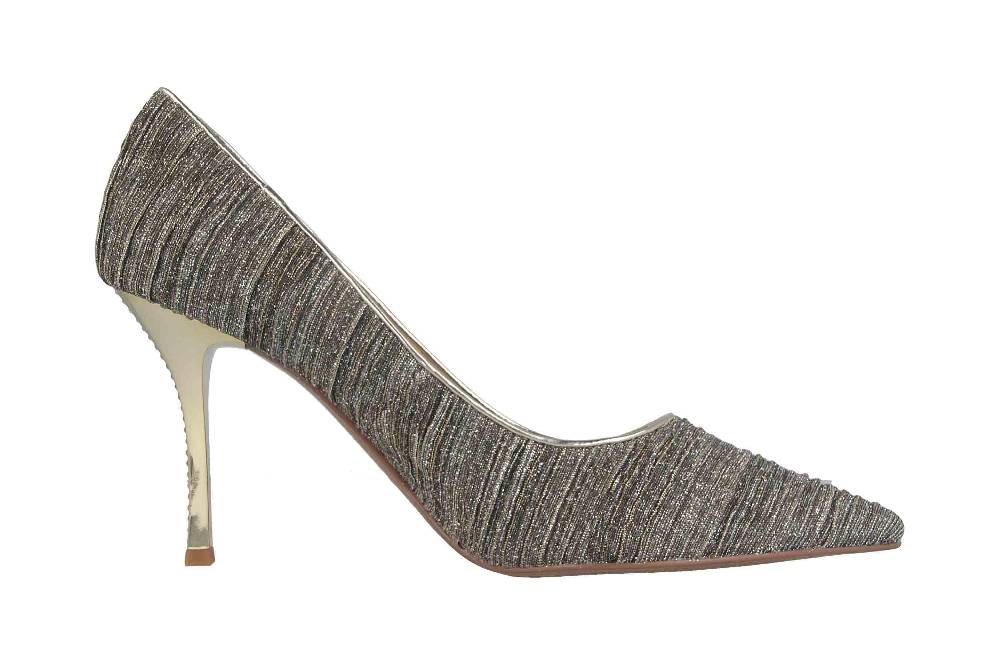 J.Reneé Pumps In Übergrößen Mehrfarbig Ginesia Taupe Gold Große Damenschuhe