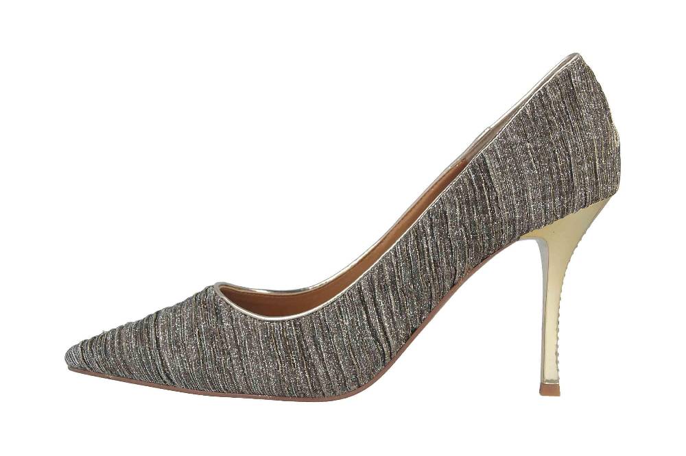 J.Reneé Pumps in Übergrößen Mehrfarbig Ginesia Taupe Gold große Damenschuhe