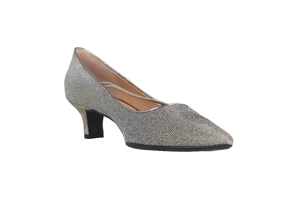 J.Reneé Pumps In Übergrößen Mehrfarbig Idenah Pewter Glitter Große Damenschuhe