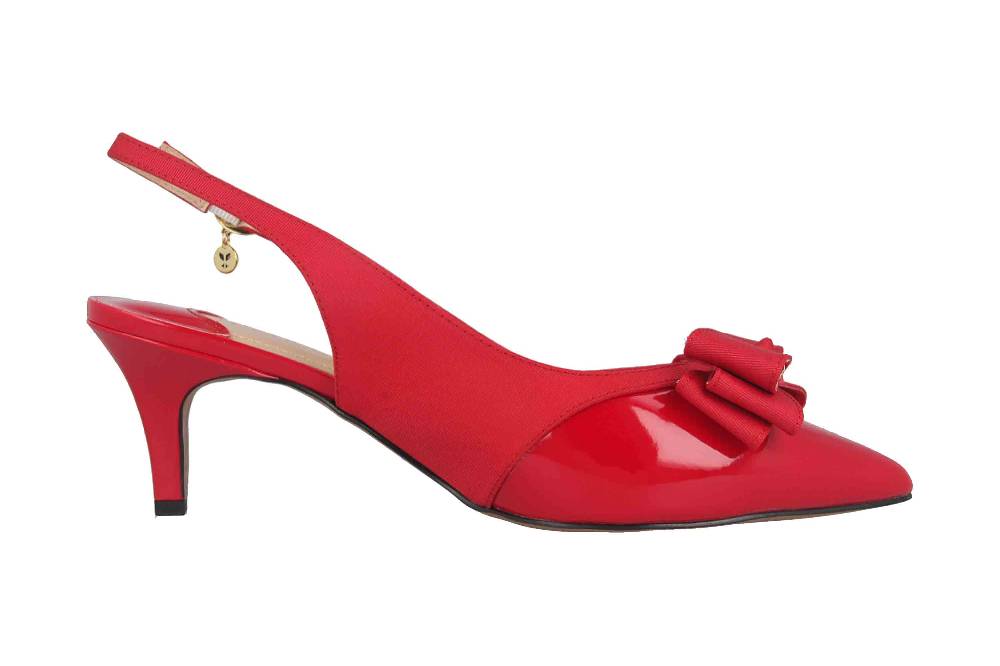 J.Reneé Pumps In Übergrößen Rot Gabino Red Große Damenschuhe