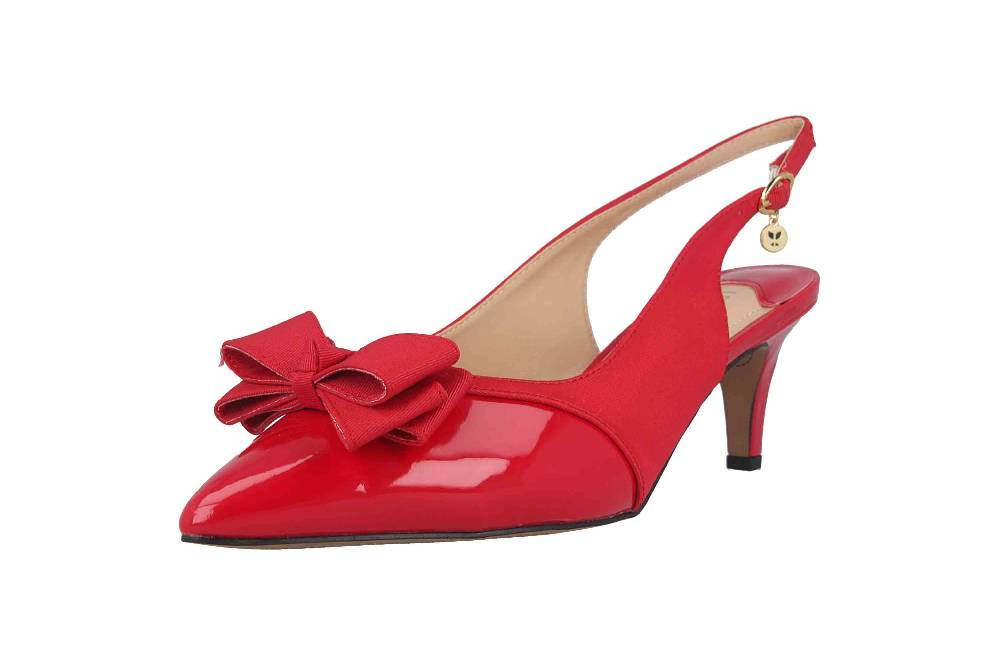 J.Reneé Pumps In Übergrößen Rot Gabino Red Große Damenschuhe