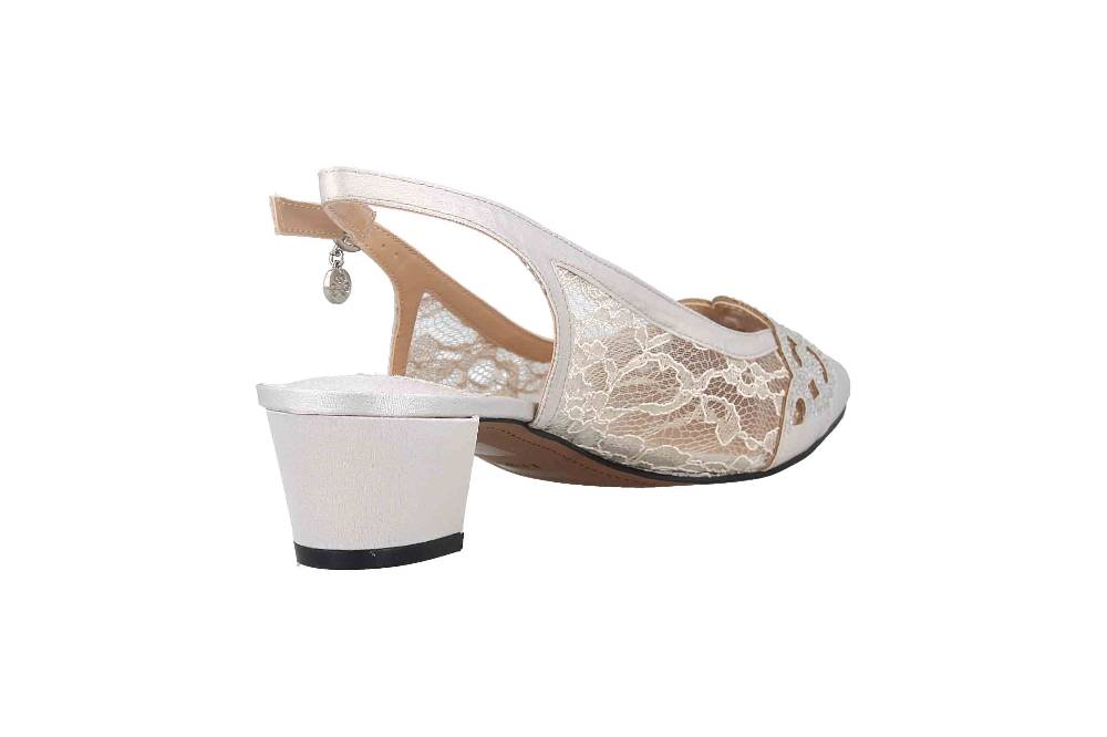 J.Reneé Pumps In Übergrößen Silber FALEEC-SASTG Große Damenschuhe
