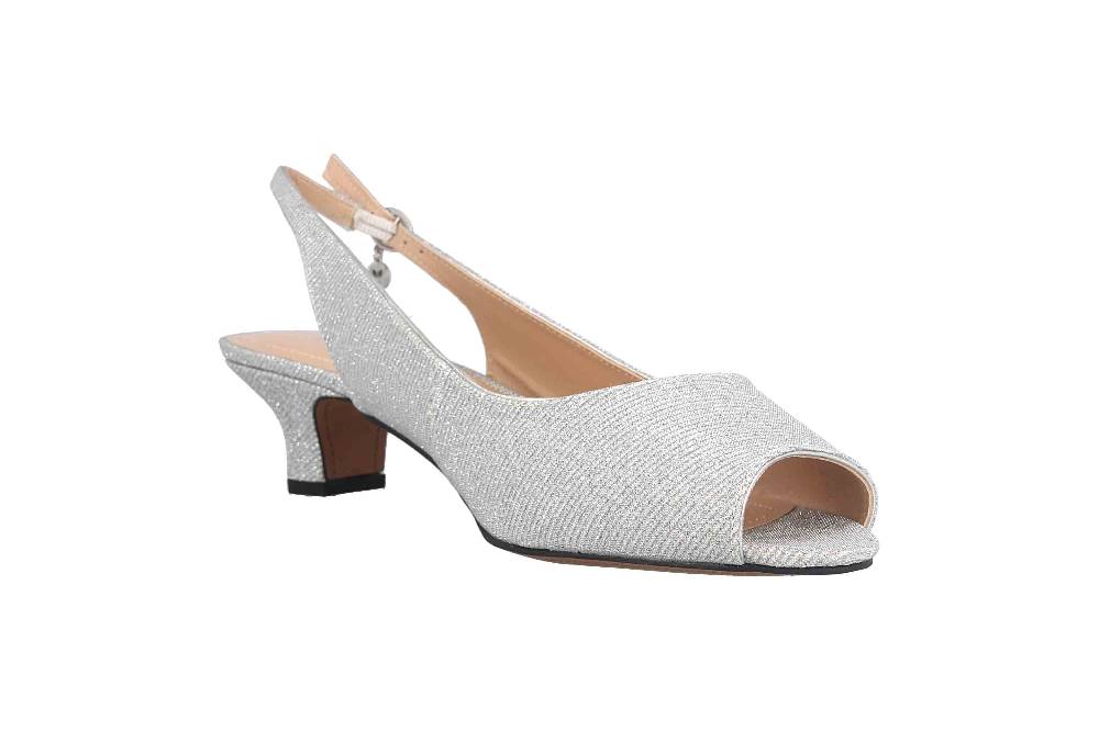 J.Reneé Pumps In Übergrößen Silber JENVEY-GFSIL/WW Große Damenschuhe