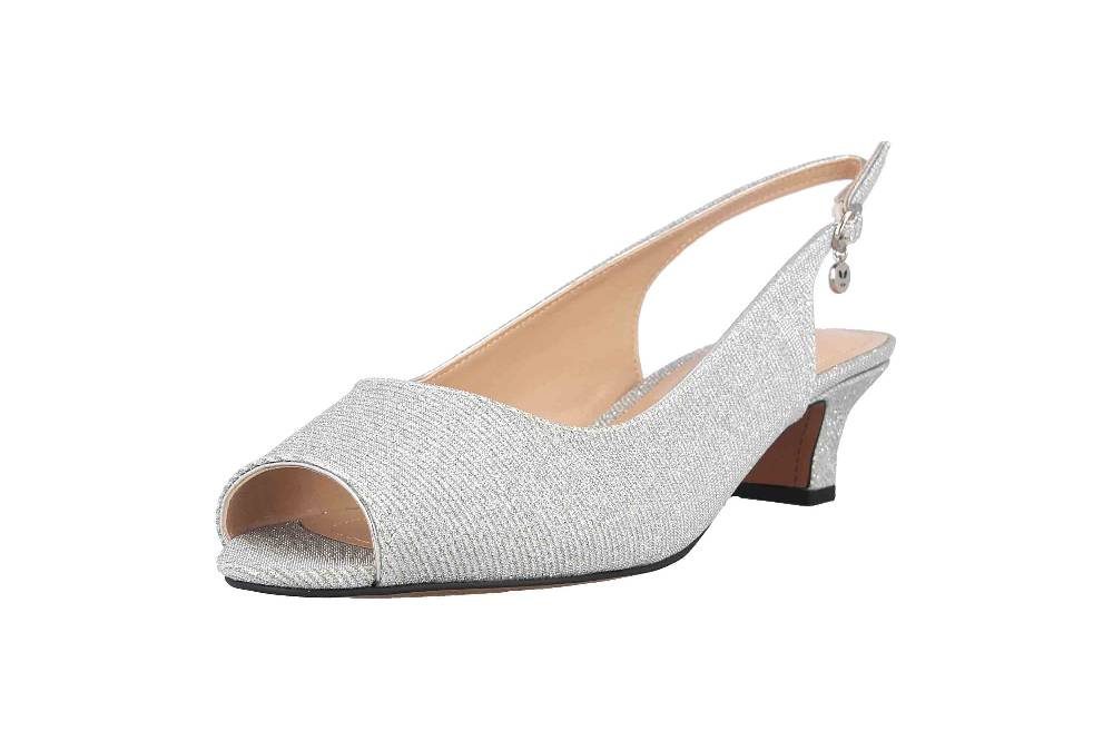 J.Reneé Pumps In Übergrößen Silber JENVEY-GFSIL/WW Große Damenschuhe