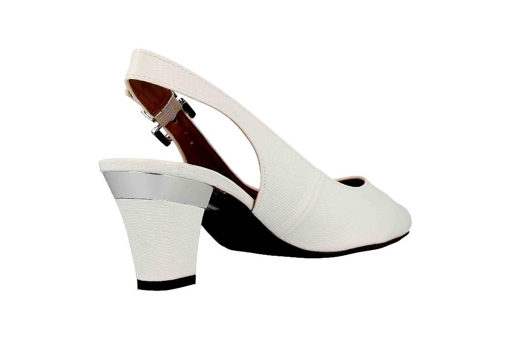 J.Reneé Pumps In Übergrößen Weiß Malree White Große Damenschuhe
