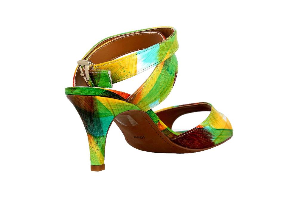 J.Reneé Sandaletten In Übergrößen Mehrfarbig Soncino Bright Multi Große Damenschuhe