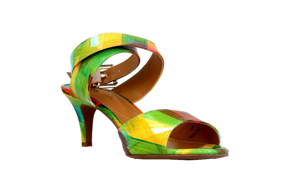 J.Reneé Sandaletten In Übergrößen Mehrfarbig Soncino Bright Multi Große Damenschuhe