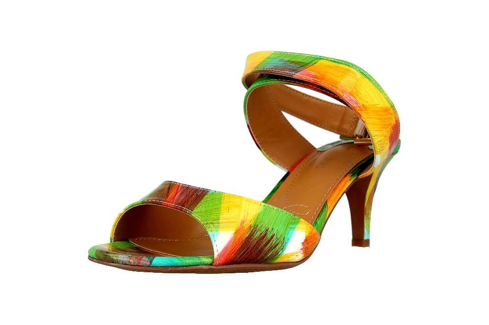 J.Reneé Sandaletten In Übergrößen Mehrfarbig Soncino Bright Multi Große Damenschuhe