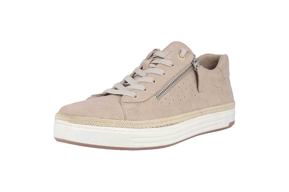 Jana Comfort Leather Halbschuhe In Übergrößen Beige 8-8-23650-28 405 Große Damenschuhe