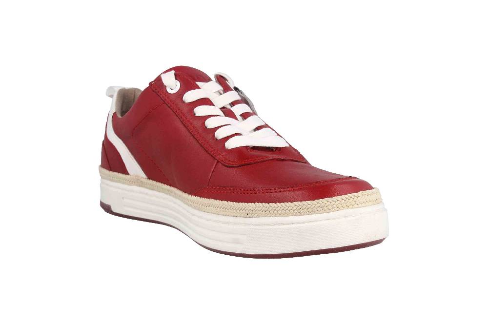 Jana Comfort Leather Halbschuhe In Übergrößen Rot 8-8-23653-28 500 Große Damenschuhe