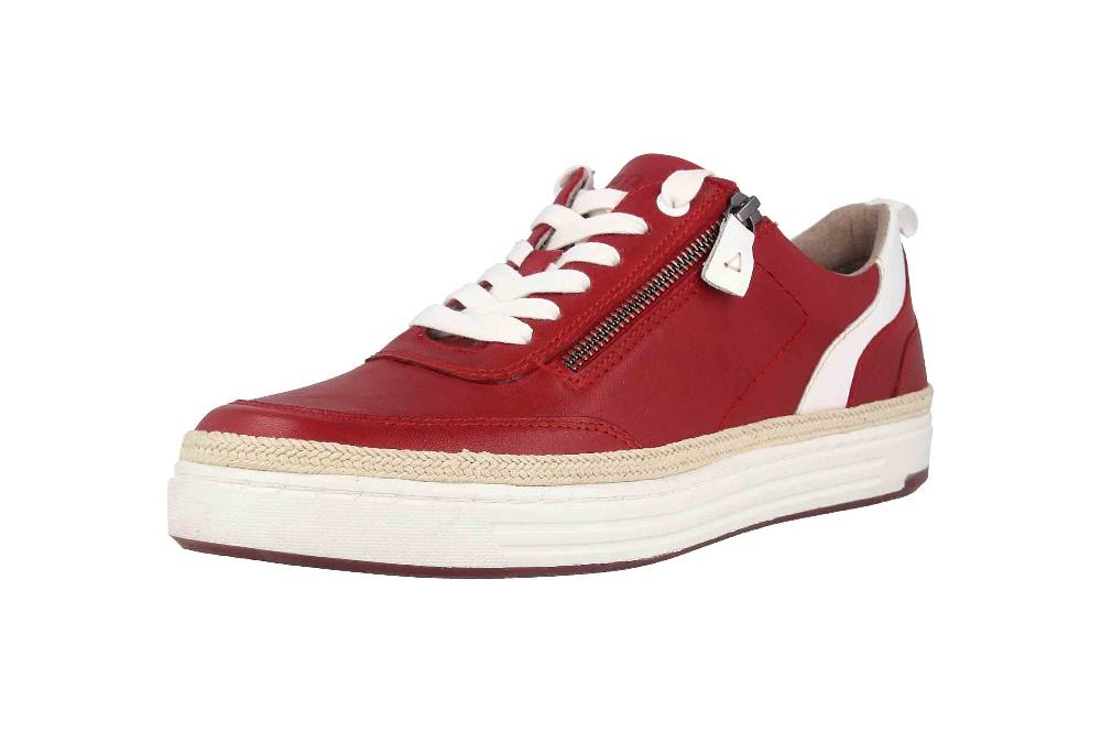 Jana Comfort Leather Halbschuhe In Übergrößen Rot 8-8-23653-28 500 Große Damenschuhe