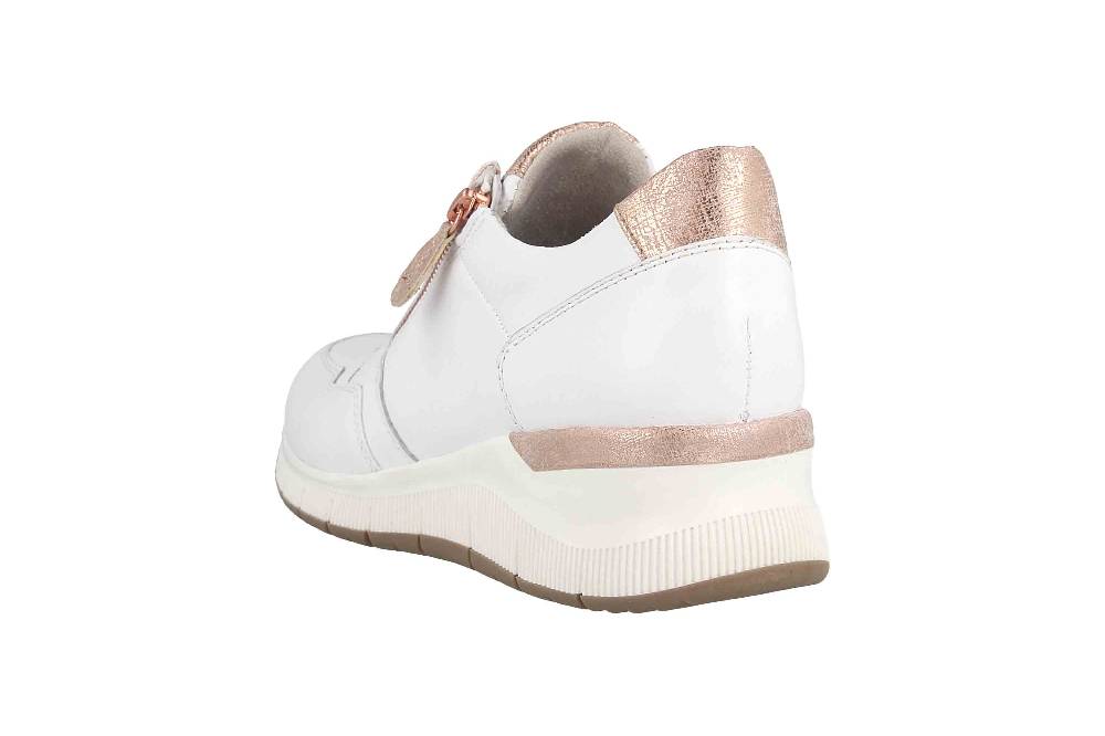 Jana Comfort Leather Halbschuhe In Übergrößen Weiß 8-8-23721-28 100 Große Damenschuhe