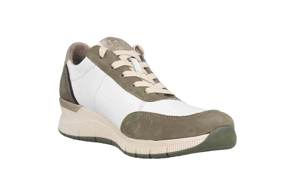 Jana Comfort Leather Sneaker In Übergrößen Mehrfarbig 8-8-23613-28 770 Große Damenschuhe