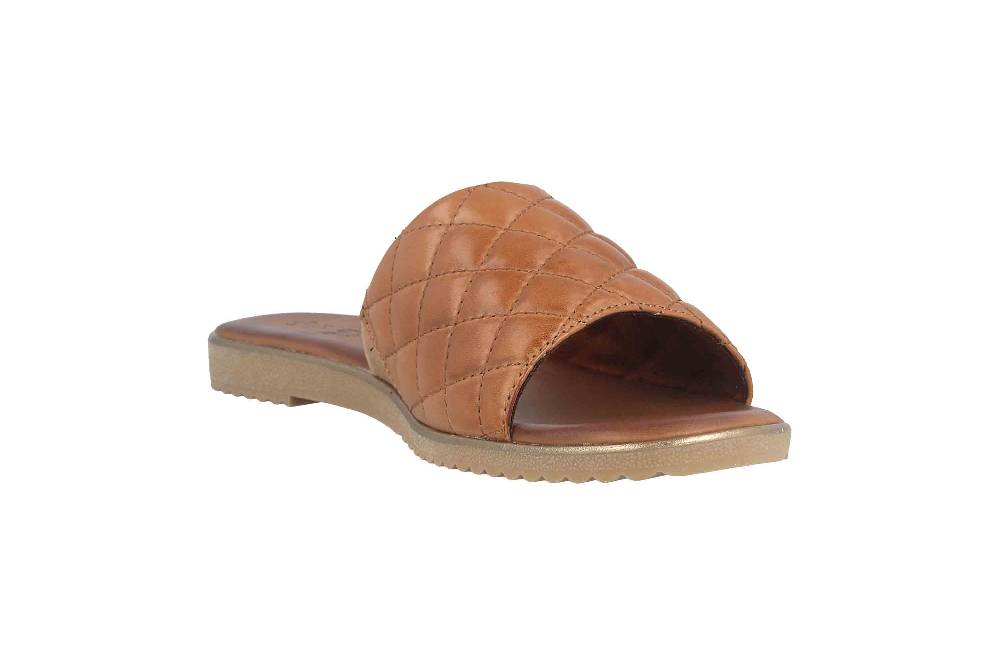 Jana Pantoletten In Übergrößen Braun 8-8-27106-26 305 Große Damenschuhe