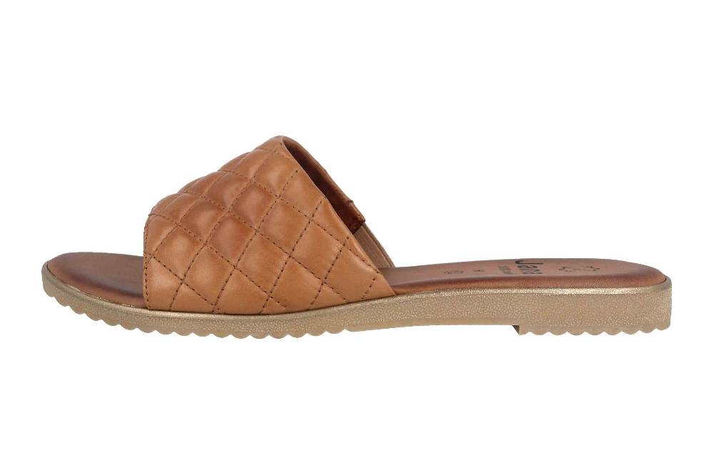 Jana Pantoletten in Übergrößen Braun 8-8-27106-26 305 große Damenschuhe