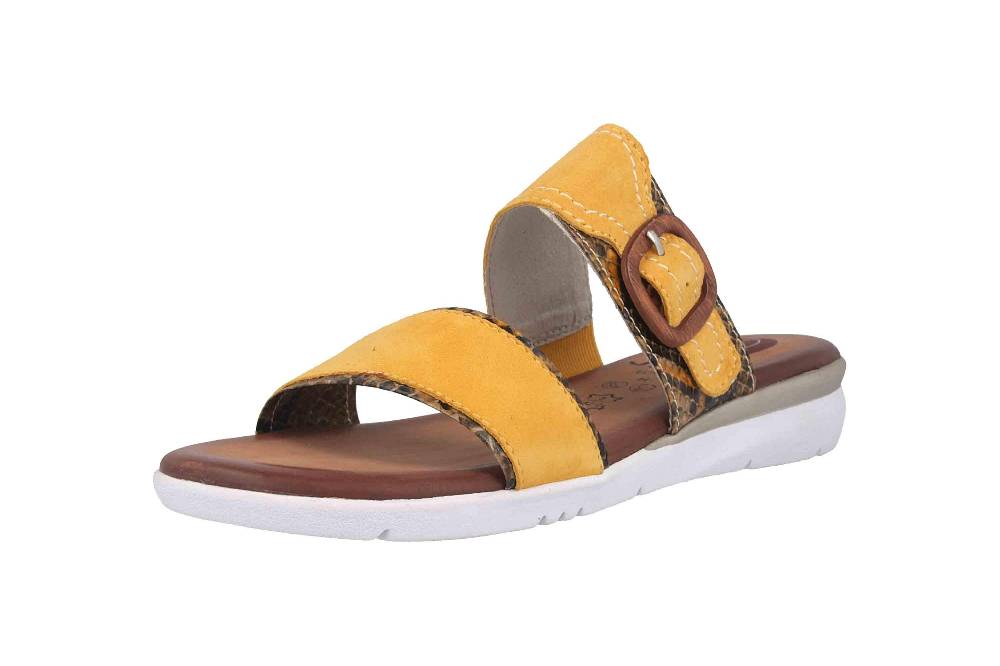 Jana Pantoletten In Übergrößen Mehrfarbig 8-8-27107-24 690 Große Damenschuhe