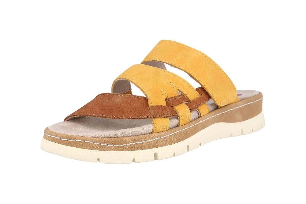 Jana Pantoletten In Übergrößen Mehrfarbig 8-8-27400-24 690 Große Damenschuhe