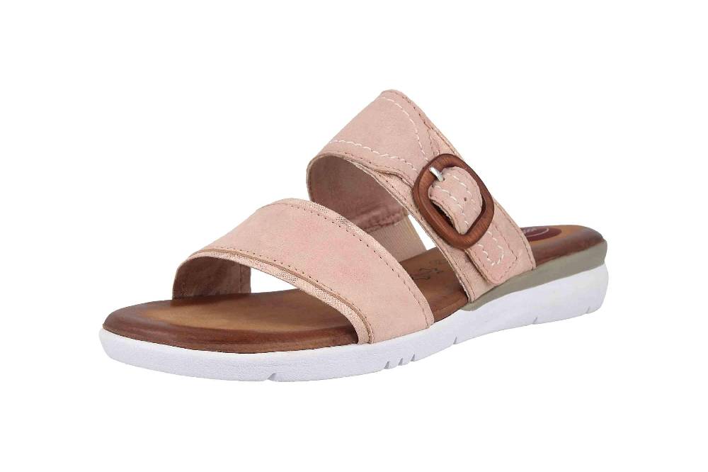Jana Pantoletten In Übergrößen Rose 8-8-27107-24 502 Große Damenschuhe