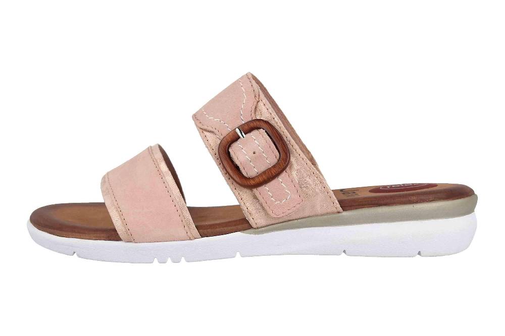 Jana Pantoletten in Übergrößen Rose 8-8-27107-24 502 große Damenschuhe