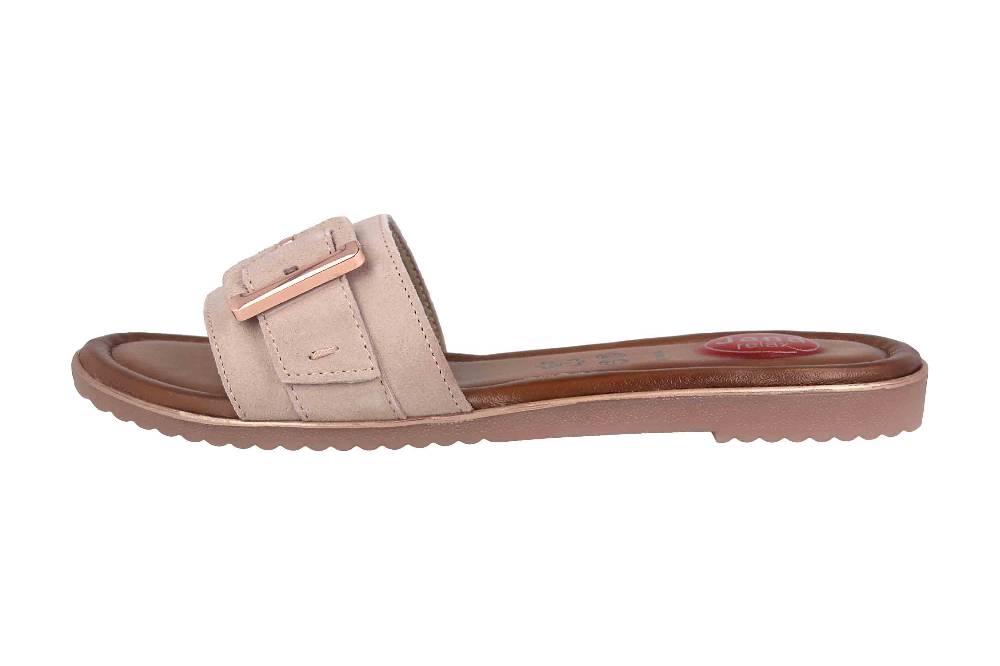 Jana Pantoletten in Übergrößen Rose 8-8-27110-28 599 große Damenschuhe