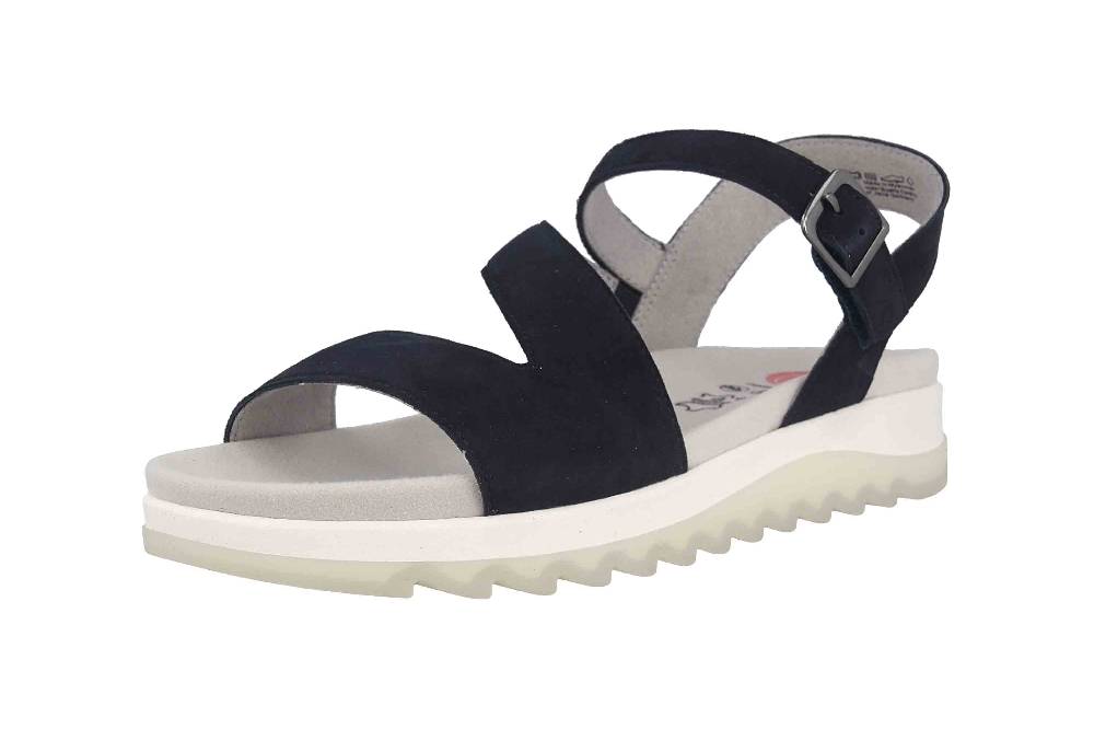 Jana Relax Sandalen In Übergrößen Blau 8-8-28600-26 805 Große Damenschuhe