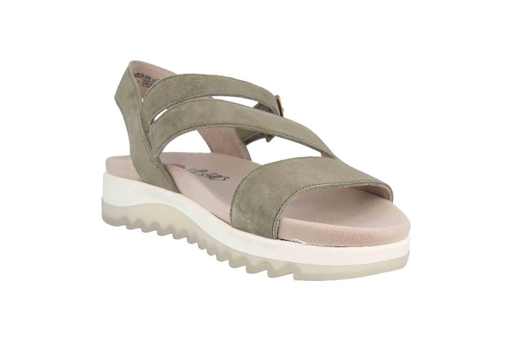 Jana Relax Sandalen In Übergrößen Grün 8-8-28600-26 727 Große Damenschuhe