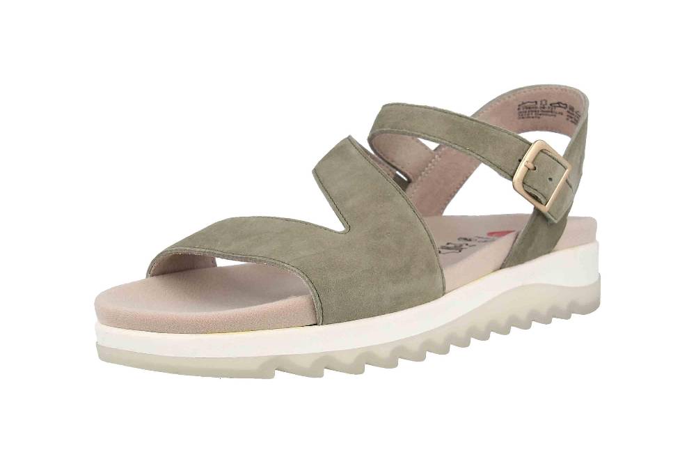 Jana Relax Sandalen In Übergrößen Grün 8-8-28600-26 727 Große Damenschuhe