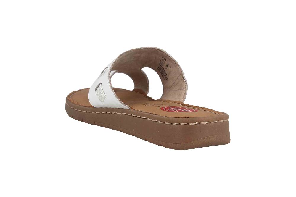 Jana Relax Zehentrenner In Übergrößen Weiß 8-8-27108-26 100 Große Damenschuhe