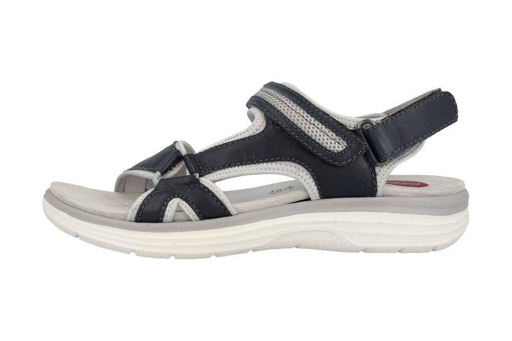 Jana Sandale in Übergrößen Blau 8-8-28403-22 805 große Damenschuhe