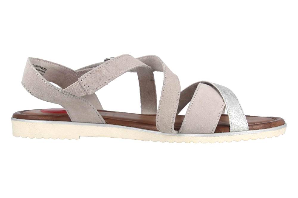 Jana Sandaletten In Übergrößen Grau 8-8-28115-28 253 Große Damenschuhe