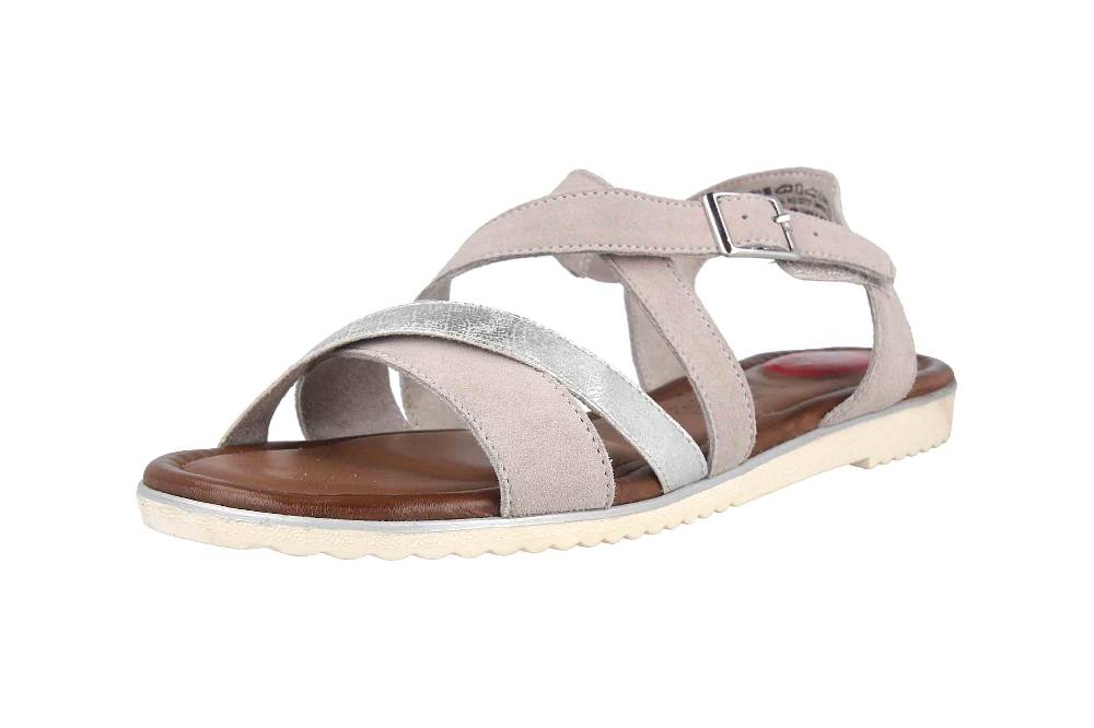 Jana Sandaletten In Übergrößen Grau 8-8-28115-28 253 Große Damenschuhe