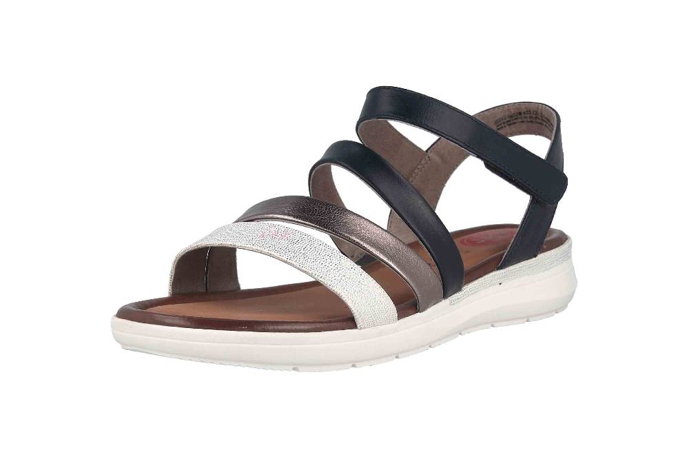 Jana Sandaletten In Übergrößen Mehrfarbig 8-8-28206-28 805 Große Damenschuhe