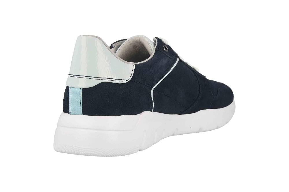 Jana Sneaker In Übergrößen Blau 8-8-23729-24 890 Große Damenschuhe
