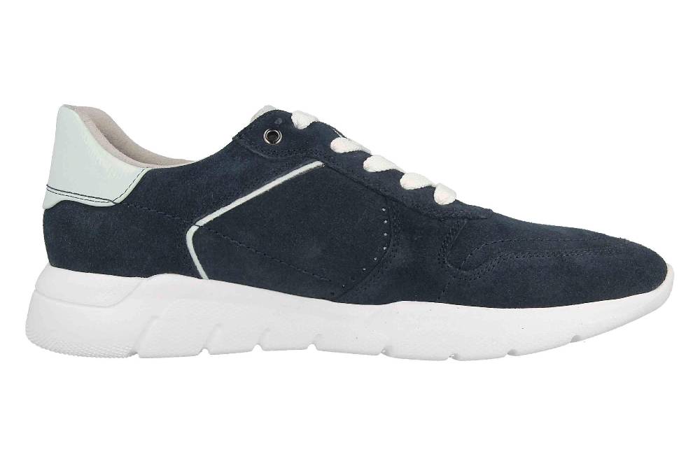 Jana Sneaker In Übergrößen Blau 8-8-23729-24 890 Große Damenschuhe