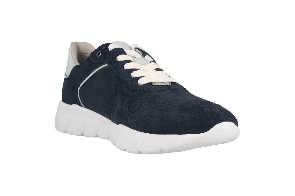 Jana Sneaker In Übergrößen Blau 8-8-23729-24 890 Große Damenschuhe