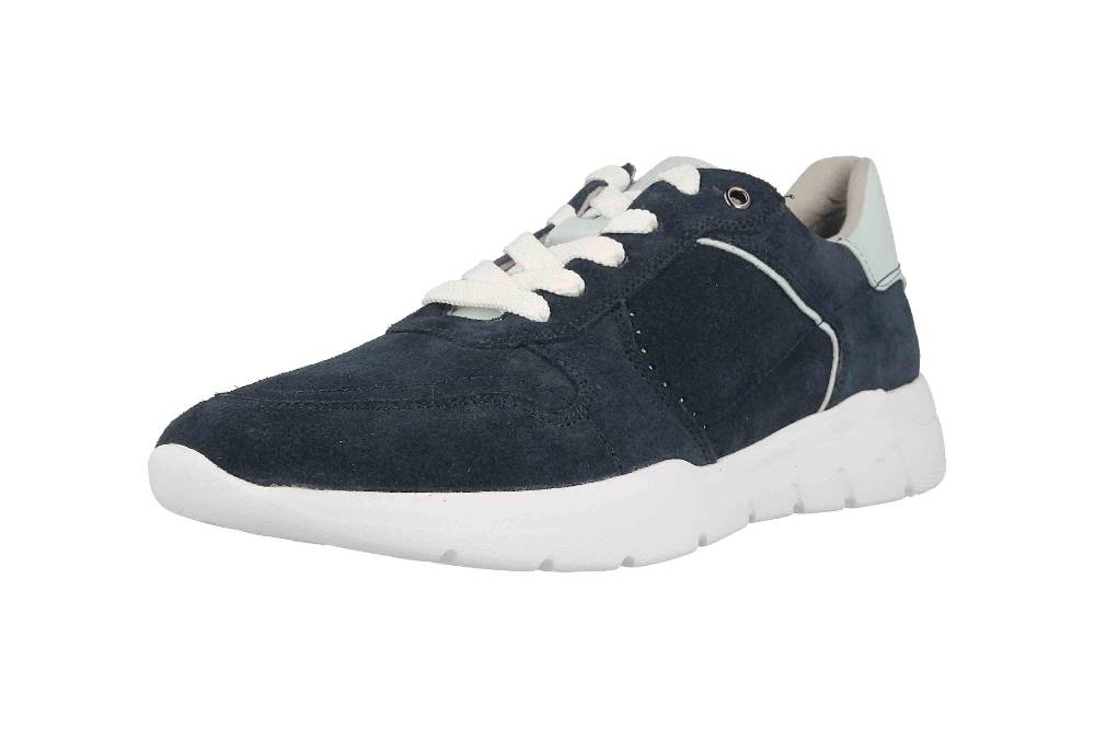 Jana Sneaker In Übergrößen Blau 8-8-23729-24 890 Große Damenschuhe