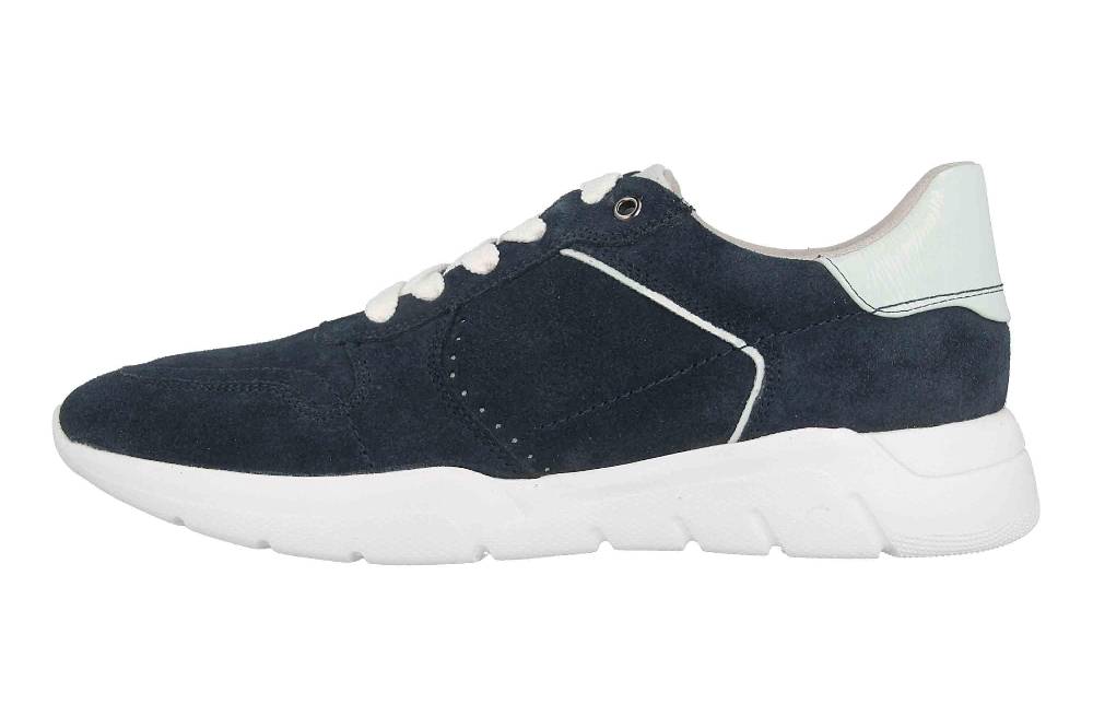 Jana Sneaker in Übergrößen Blau 8-8-23729-24 890 große Damenschuhe
