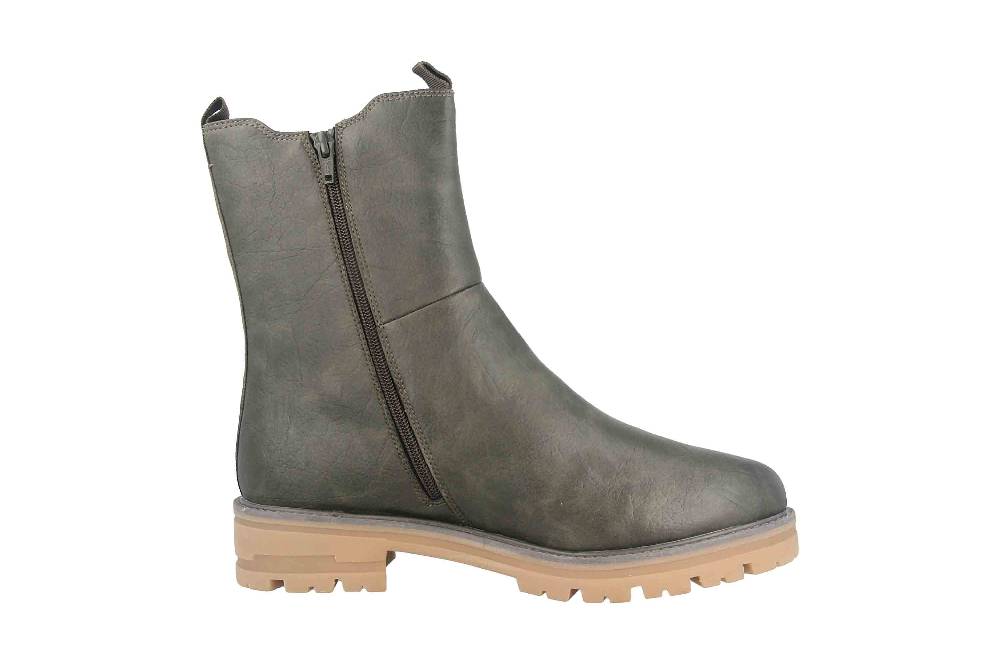 Jana Softline Stiefel In Übergrößen Grün 8-8-25463-29 707 Große Damenschuhe