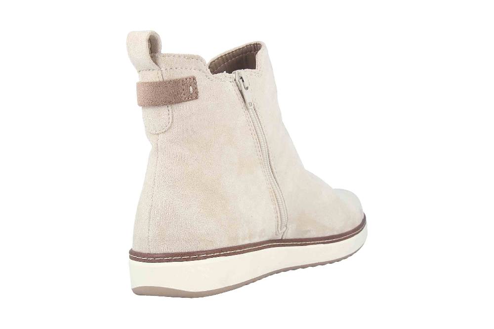 Jana Softline Stiefeletten In Übergrößen Beige 8-8-25480-29 433 Große Damenschuhe