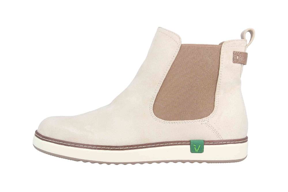 Jana Softline Stiefeletten in Übergrößen Beige 8-8-25480-29 433 große Damenschuhe