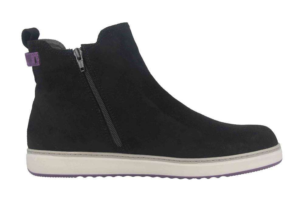 Jana Softline Stiefeletten In Übergrößen Schwarz 8-8-25480-29 058 Große Damenschuhe
