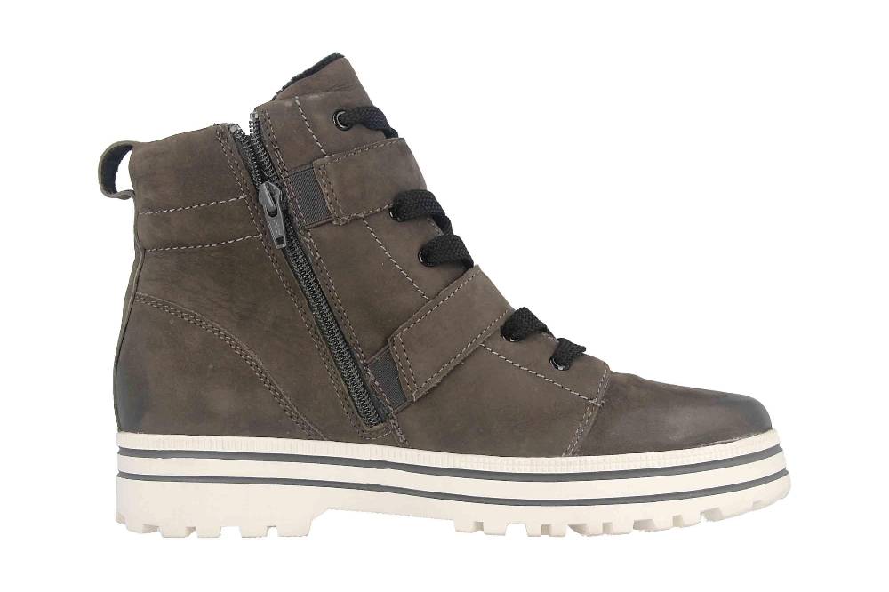 Jana Stiefel In Übergrößen Grau 8-8-25204-25 206 Große Damenschuhe