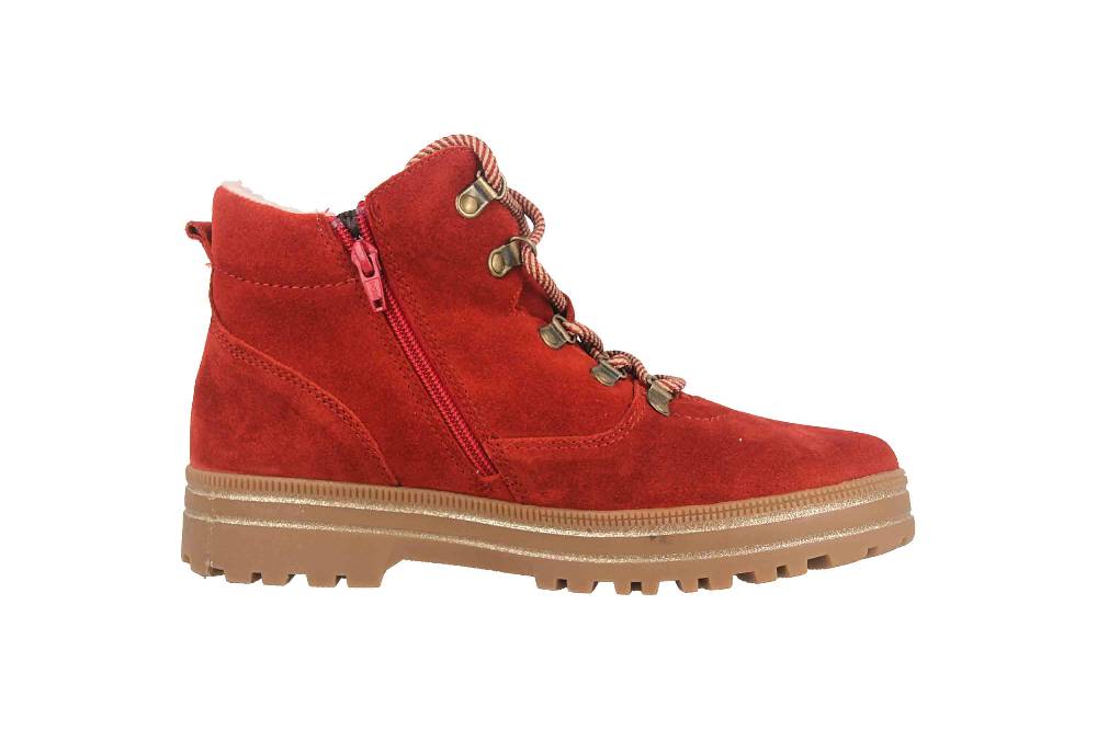 Jana Stiefel In Übergrößen Orange 8-8-26221-27 653 Große Damenschuhe