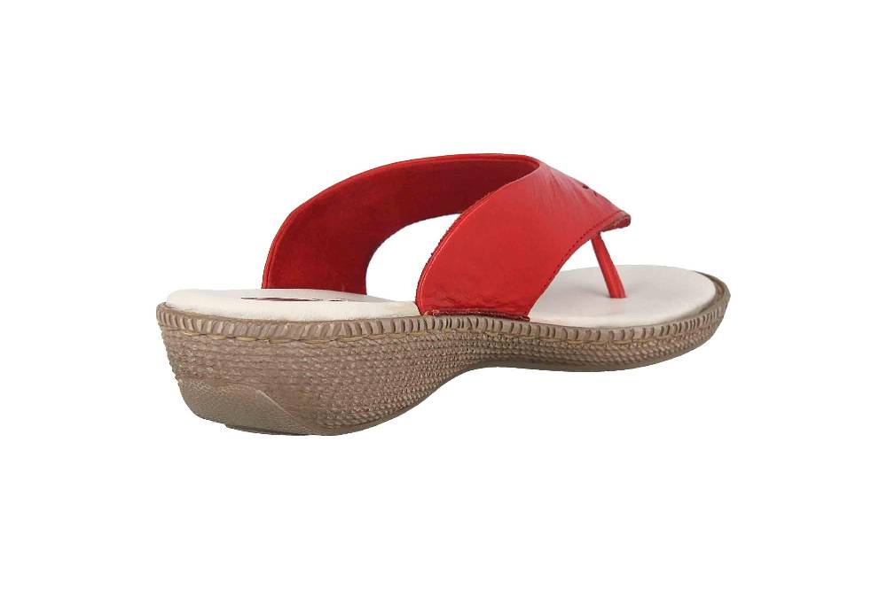 Jana Zehentrenner In Übergrößen Rot 8-8-27113-24 500 Große Damenschuhe