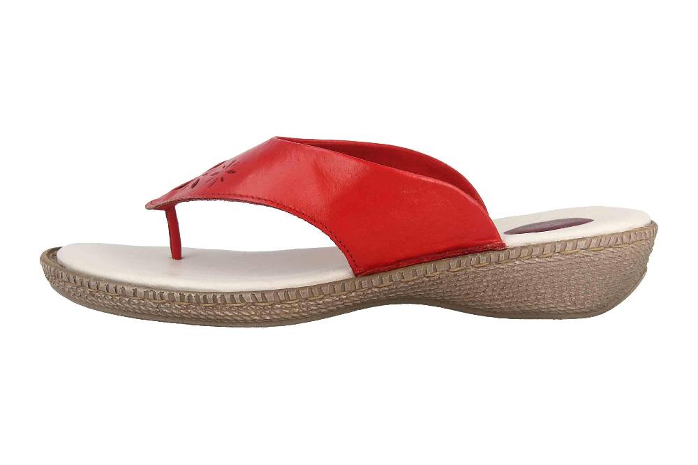 Jana Zehentrenner in Übergrößen Rot 8-8-27113-24 500 große Damenschuhe