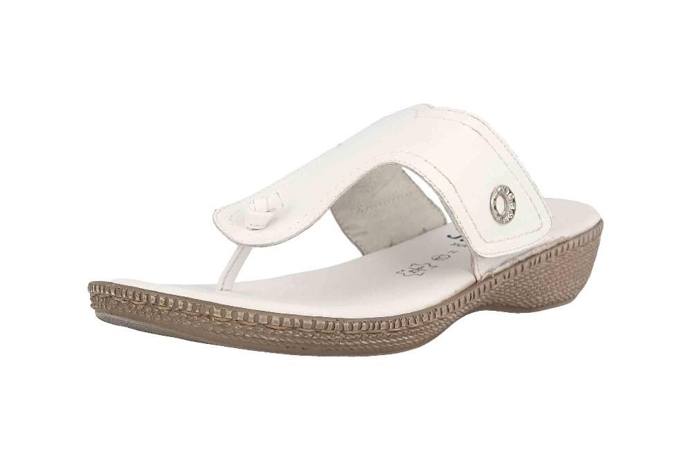 Jana Zehentrenner In Übergrößen Weiß 8-8-27114-24 100 Große Damenschuhe