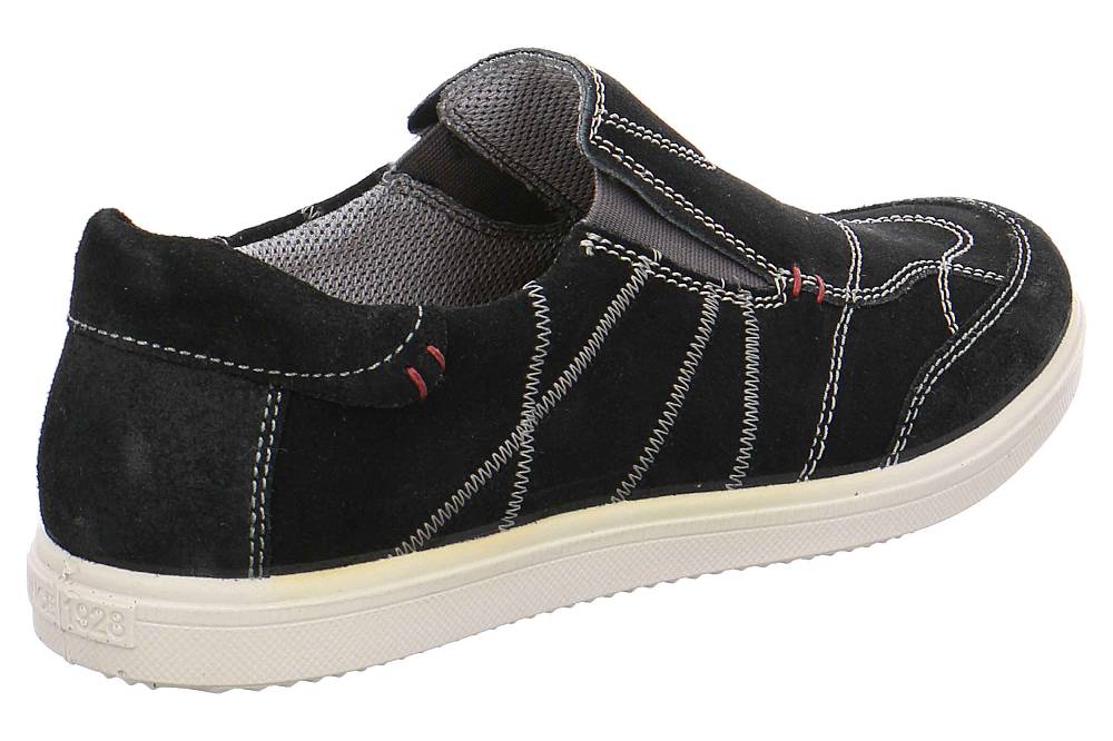 Jomos 1928 Slipper In Übergrößen Schwarz 316321 896 000 Große Herrenschuhe