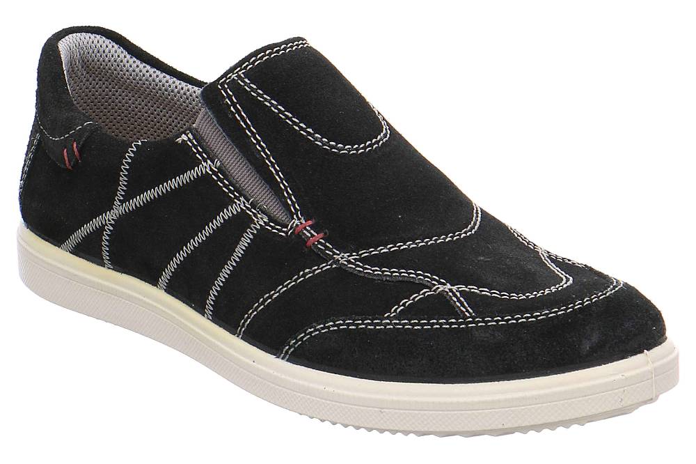 Jomos 1928 Slipper In Übergrößen Schwarz 316321 896 000 Große Herrenschuhe