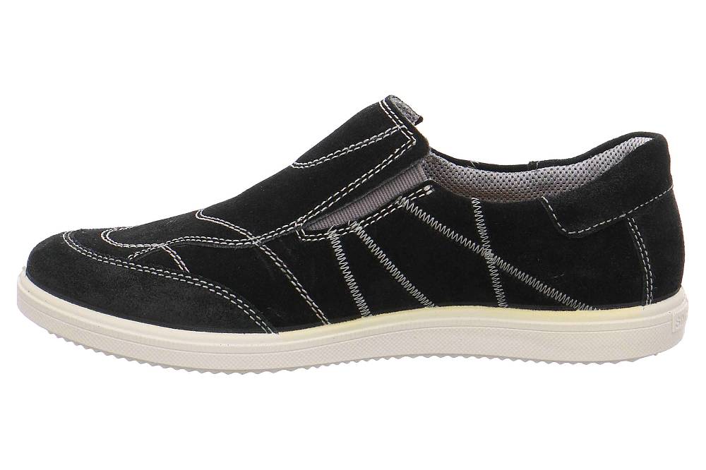 Jomos 1928 Slipper in Übergrößen Schwarz 316321 896 000 große Herrenschuhe