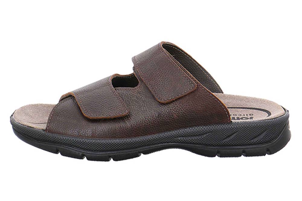 Jomos Activa Pantoletten in Übergrößen Braun [D2C] 503622 12 234 große Herrenschuhe